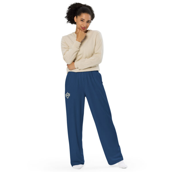 Unisex wide-leg sweatpants